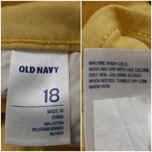 COPY - Denim Stretch Jeans (yellow) - Picture 2 of 8